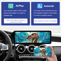 ZWNAV 14.9" LINUX Os Auto Apple Carplay Multimédia pour Mercedes Benz GLC W205 2015-2022 GPS Navi. Mise à niveau du moniteur de l'autoradio