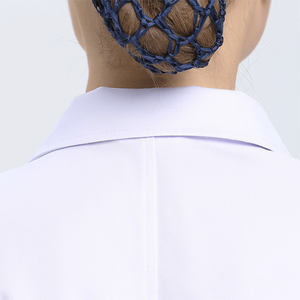 उच्च गुणवत्ता वाले सफेद डॉक्टर ब्लाउज ड्रेस थोक नर्स लैब कोट गुणवत्ता अस्पताल की वर्दी - Product Image 5