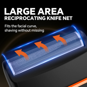 Mini rasoir de voyage portable rechargeable USB-C pour hommes, rasoir à grille pour usage domestique - Product Image 3