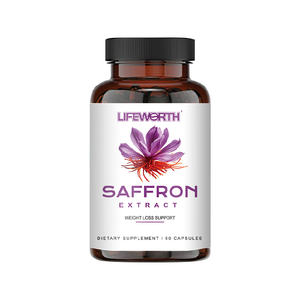 LIFEWORTH 순수 사프란 추출물 식욕 억제제 체중 감량 신진 대사 부스터 다이어트 여성과 남성을위한 - Product Image 1