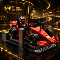 Simulateur de course à monnayeur en libre-service, machine de jeu de conduite autonome, équipement d'arcade commercial pour parc VR