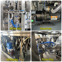 Machine automatique multifonctionnelle de pesage, remplissage et scellage pour l'emballage de riz soufflé, sucre, céréales, chips, plantain, banane et pomme de terre