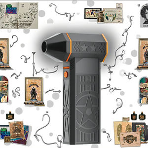 מפוח אוויר חשמלי נייד מיני טורבו 8000mAh מופעל על ידי סוללה, מאוורר חשמלי עוצמתי נייד לניקוי רכב, עבודות DIY ותעשייה - Product Image 6