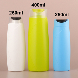 Sang trọng HDPE bóp tóc điều hòa với lật Top Cap 8oz chai dầu gội đầu 250ml chai dầu gội đầu bao bì - Product Image 5