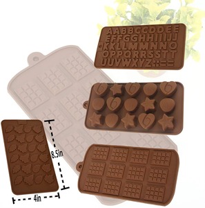 Moldes de Silicona de Feliz Cumpleaños, 8 Estilos de Letras y Números, Moldes para Fondant de Grado Alimenticio, Molde para Chocolate y Dulces para Decoración de Pasteles - Product Image 6