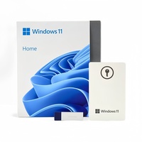 Windows 11 Home FPP USB - Pack complet - Activation 100% en ligne - Win 11 Home USB avec carte-clé - Système d'exploitation multilingue