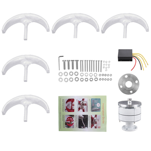 Generador Eólico Vertical de Alta Eficiencia de 12v 24v 100w, Sistema de Energía Eólica para el Hogar y Exteriores - Product Image 4