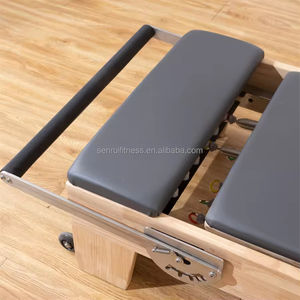 Высококачественная кровать для пилатеса из дуба, реформатор для студий йоги и тренажерного зала, оборудование для пилатеса, распродажа, Пилатес, реформатор - Product Image 5