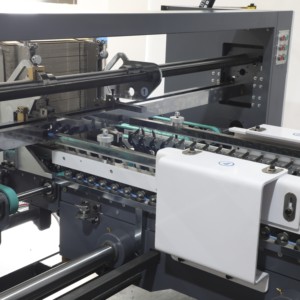 ROLAM PCS 4 6 Corner Corrugated Carton Folder Gluer with Sheet Kicker Automatic Crash Lock Bottom Folding Gluing <strong>Machine</strong> - Product Image 3