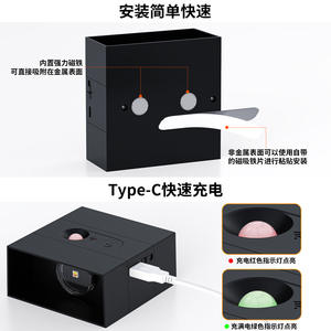 Lámpara de pared LED recargable T120 de 36V con sensor y control remoto para dormitorio, pasillo, corredor, luz nocturna - Product Image 4