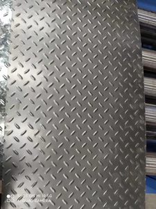 Chapa de Acero al Carbono Estándar ASTM Grado Q235, Chapa Cuadriculada <span class=keywords><strong>Galvanizada</strong></span> por Inmersión en Caliente, Aplicación Antideslizante - Product Image 2