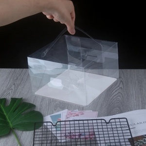 กล่องเค้กใสทรงสูงสำหรับงานแต่งงาน กล่องพลาสติกสั่งทำขายส่งสุดหรูสำหรับงานวันเกิด สำหรับแขก กล่องเค้กปรับแต่งได้ - Product Image 5