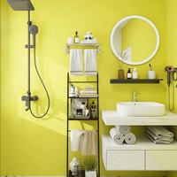 Revêtement mural flexible en composite rainuré texturé bois-marbre SPC, imperméable, pour salon, design intérieur personnalisé