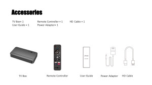 New TV Box chanh TV Android 10 ATV OS H313 2GB 8GB Set Top TV kỹ thuật số Android cập nhật từ Q5 - Product Image 5