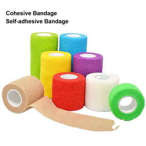 Gran oferta, vendaje autoadhesivo, vendaje Atlético elástico, vendaje cohesivo, calcetín <span class=keywords><strong>de</strong></span> fútbol, cinta cohesiva no tejida para juegos <span class=keywords><strong>de</strong></span> fútbol - Product Image 6