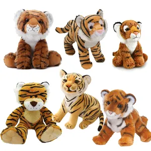 Professional Processing Of Custom Plush Tiger China Wholesale Plush Pp Cotton Soft Toys Tiger Stuffed Animal