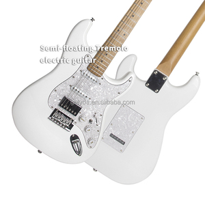 Guitarra eléctrica pequeña con sistema de doble tremolo, fabricación OEM/ODM, personalización basada en dibujo, personalización a medida. - Product Image 2