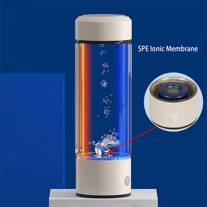 Portable Handheld Hydrogen-Rich Water <b>Bottle</b> Glass USB Rechargeable Eco-Friendly With Gift <b>Box</b> For Home Office - Product Image 2