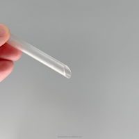 Boîte de 50 tubes de réception jetables en plastique pour piercing, accessoires de maquillage permanent