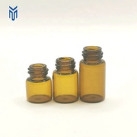 Vente en gros – Flacons compte-gouttes miniatures en verre de 1 ml, 2 ml, 3 ml, 4 ml, 5 ml – Petits flacons d'huile essentielle – Échantillons de flacons de sérum