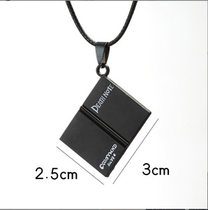 Quaderno <span class=keywords><strong>Death</strong></span> <span class=keywords><strong>Note</strong></span> di Yagami Light <span class=keywords><strong>L</strong></span> in 2 Misure, Cosplay Anime con Penna, Blocco <span class=keywords><strong>Note</strong></span> Promozionale per Scuola e Ufficio, Diario per Studenti - Product Image 3