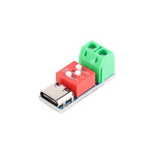 Pdsink <span class=keywords><strong>Dummy</strong></span> <span class=keywords><strong>Module</strong></span> PD/BC giao thức hỗ trợ 100 wát sạc nhanh có thể điều chỉnh đầu ra: 5/9/12/15/20V - Product Image 1