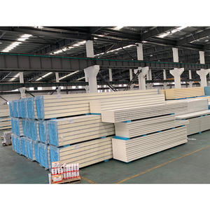 Installation facile Meilleur <span class=keywords><strong>prix</strong></span> Panneau sandwich pour toiture en EPS et cloison murale Salle blanche Panneau mural PIR Panneau PU PIR <span class=keywords><strong>Laine</strong></span> <span class=keywords><strong>de</strong></span> <span class=keywords><strong>roche</strong></span> - Product Image 1