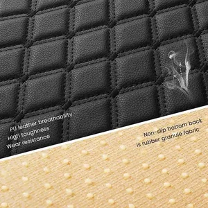 PU Leather Car <b>Seat</b> <b>Cover</b> Universal Front Automobiles <b>Seat</b> <b>Covers</b> Chair Cushion Protetor Auto for BMW <b>Audi</b> Ford <b>Seat</b> Leon - Product Image 2