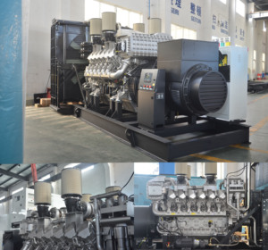 Open Frame Style High Quality 1400kw 1750kva SDEC Shanghai Brand Generator Genset <b>Auto</b> Start Options 480v 240v 230v Price JHS-14 - Product Image 4