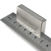 Aimant néodyme carré rectangulaire puissant et permanent N52, aimants néodyme 50x25x10 mm, bloc aimant néodyme