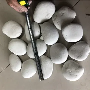 Pebble Stone River for landscape White Natural High Polished Pebble Painting Stone for Garden Decoration