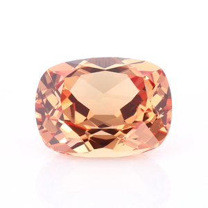 Precio al por mayor 1-3ct Alargado Cojín Corte Naranja Zafiro piedra de zafiro sintético - Product Image 1