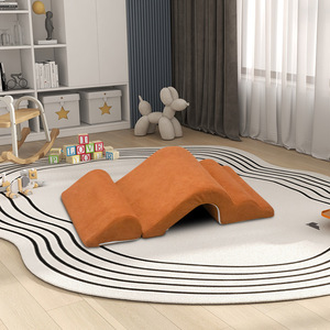 Structure de jeu intérieure en mousse pour bébés, ensemble de grimpeurs sensoriels doux pour l'intégration sensorielle, formes géométriques, unisexe, pour l'éducation précoce des nourrissons - Product Image 1