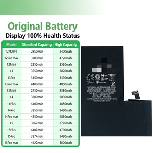 แบตเตอรี่วินิจฉัยปัญหาเพื่อสุขภาพ100% ก้อนสำหรับ x XS สูงสุด XR <span class=keywords><strong>11</strong></span> 11PRO 12PRO 12น. 12น. 13 13PRO 13 MINI 13 <span class=keywords><strong>PRO</strong></span> MAX 14 14PRO - Product Image 3
