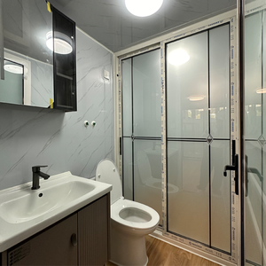 Rumah prefabrikasi kontainer dapat diperluas Tiongkok grosir 40 kaki lipat rumah kontainer kecil rumah Modular rumah - Product Image 6