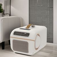 AC Portabel 12V Inverter Manual untuk Camper, Rumah Tangga, Hotel, 11.899 BTU, Bertenaga Baterai, Fitur USB dan Air Es
