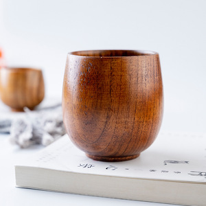 Vente en gros usine : Tasse en bois de jujube sauvage, Tasse à thé simple, Mug à poignée en bois, Tasse à bière, Tasse à café, Tasse pour le thé de l'après-midi - Product Image 3