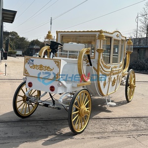 Carroza Eléctrica Real para Exteriores Personalizada, Venta al por Mayor, Precio de Oferta, Carroza Eléctrica sin Caballos, Carros Utilitarios para Caballos - Product Image 4