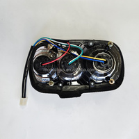 12V LED Rear Tail Light Assembly 3000 Lm for TVS King Cargo Auto Rickshaw Motorcycle