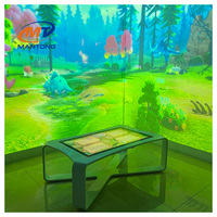 Table de projection de cartographie interactive pour l'école 3D Projection cartographie jeu de mur tactile jeu de peinture interactif pour les enfants