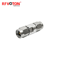 Fábrica de acero inoxidable SMA macho/hembra a SMA enchufe/Jack 18GHz RF adaptador de conector coaxial