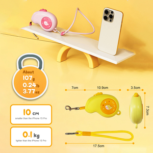 Maßgefertigte Luxus-Mini-Rollleine für Hunde mit Wiederaufladbarem Licht, Verstellbare LED-Rollleine für Haustiere - Product Image 4