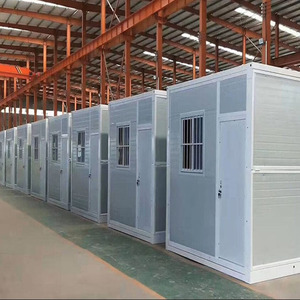 Casa Contenedor Plegable con Estructura de Acero Prefabricada en Fábrica China, Certificación CE, <span class=keywords><strong>Espacio</strong></span> de Vivienda <span class=keywords><strong>Temporal</strong></span> para Trabajadores en Obra - Product Image 5