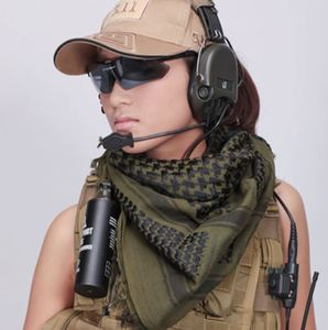 <b>Men</b> and Women Autumn Cotton Square Outdoor <b>Shawl</b> Arab Tactical Shemagh KeffIyeh Lightweight Scarf Thicken Head Wrap - Product Image 1