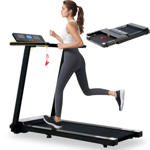<span class=keywords><strong>Tapis</strong></span> <span class=keywords><strong>Roulant</strong></span> Elettrico Pieghevole Leggero e Silenzioso con Nastro Largo, Velocità 1-14km/h, Disponibile in Magazzino in Francia - Product Image 1