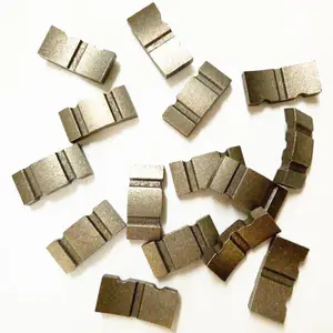 Somebetter Crown Turbo Diamantkern Bohrerteil Segment Metall-Elektrowerkzeugteile zum Schneiden von verstärktem Beton Modell Typ-Schweißen