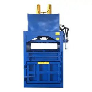 Vertical Hydraulic carton paper cardboard press baler / Waste paper baling machine