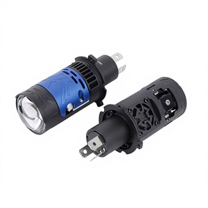 H4โปรเจคเตอร์ขนาดเล็กหลอดไฟ LED 130W 40000lm H4สูงต่ำหลอดไฟ LED ไฟหน้ารถโปรเจคเตอร์พัดลม <span class=keywords><strong>T8</strong></span>ไฟหน้า H4ไฟหน้า - Product Image 1