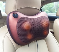 Coussin de massage Shiatsu chauffant pour le dos, avec nœuds rotatifs portables, ergonomique pour le bas du dos et les lombaires, idéal pour la maison et le bureau