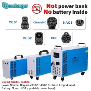 Cargador Rápido Inteligente de CC Trifásico Portátil para Vehículos de Nueva Energía, 7kW, CCS2, Estaciones de Carga - Product Image 3